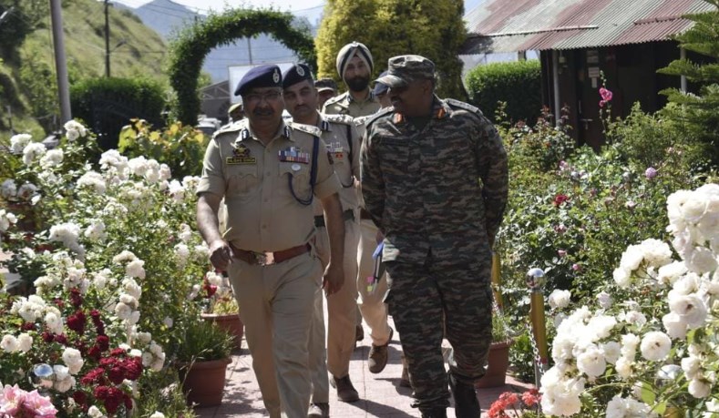 DGP visits Reasi; Chairs joint security review meeting