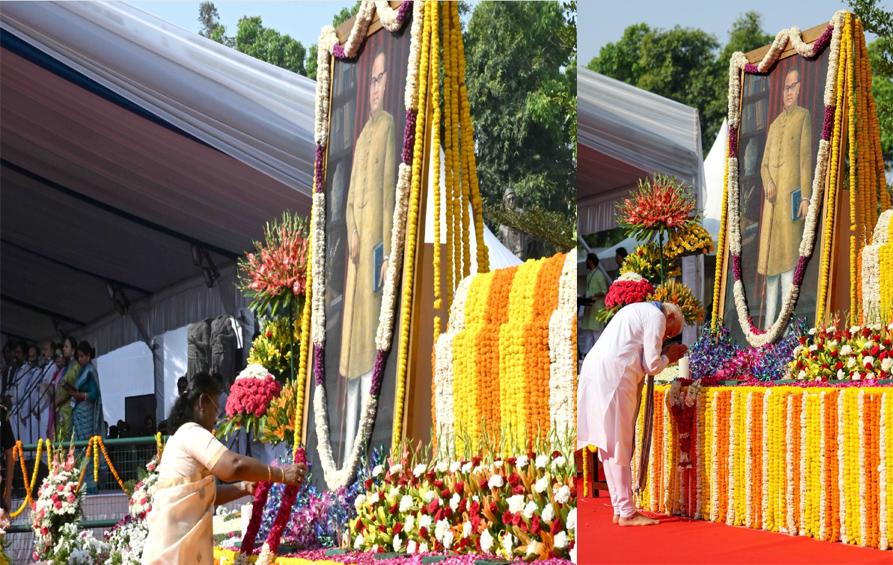 President Murmu, PM Modi pay tributes to BR Ambedkar on his 135th birth anniversary
