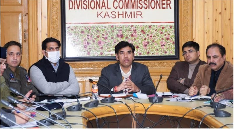 Div Com Kashmir reviews arrangements for SANJY-2023