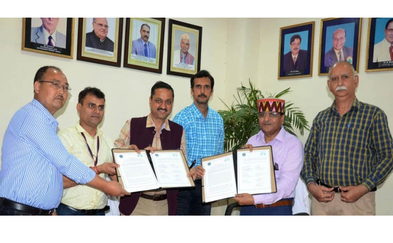 SKUAST Jammu Signs MoU with HFRI Shimla for collaborative research
