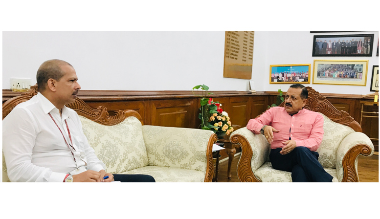 Dr Jitendra asks NHIDCL chief to expedite J&K road projects