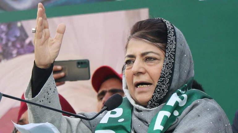 "Attempts Being Made To Divide Country Once Again": Mehbooba Mufti Slams BJP