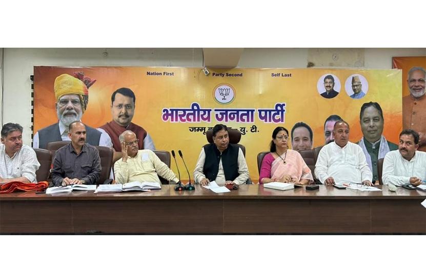 Sat Sharma asks BJP’s ULB & Panchayati Raj Cells to stay poll-ready