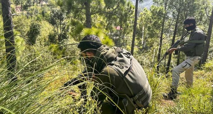 Search on for escaped terrorists in Udhampur forest, Rajouri, Poonch