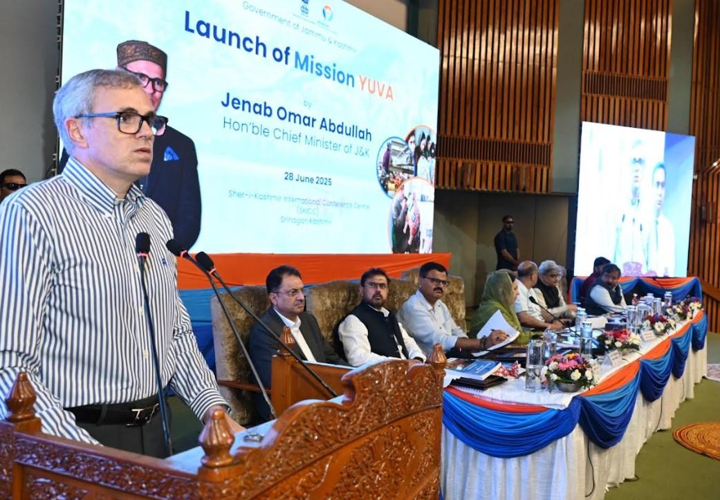 CM promises empowerment, entrepreneurship opportunities for J&K youth