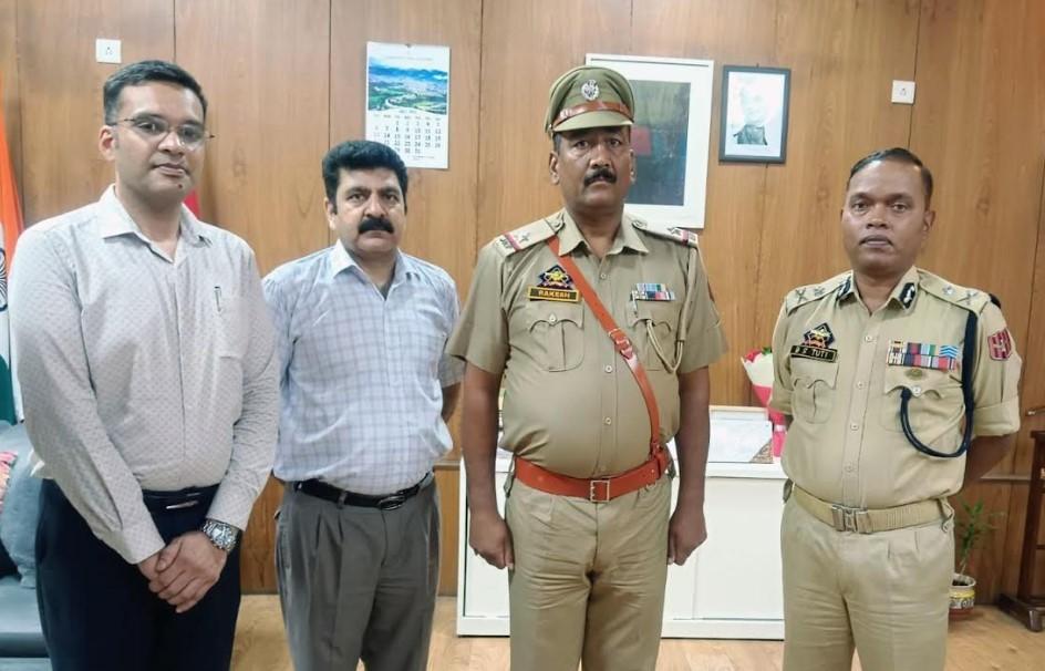 IGP Jammu Pins ranks on the Newly Promoted ASIs