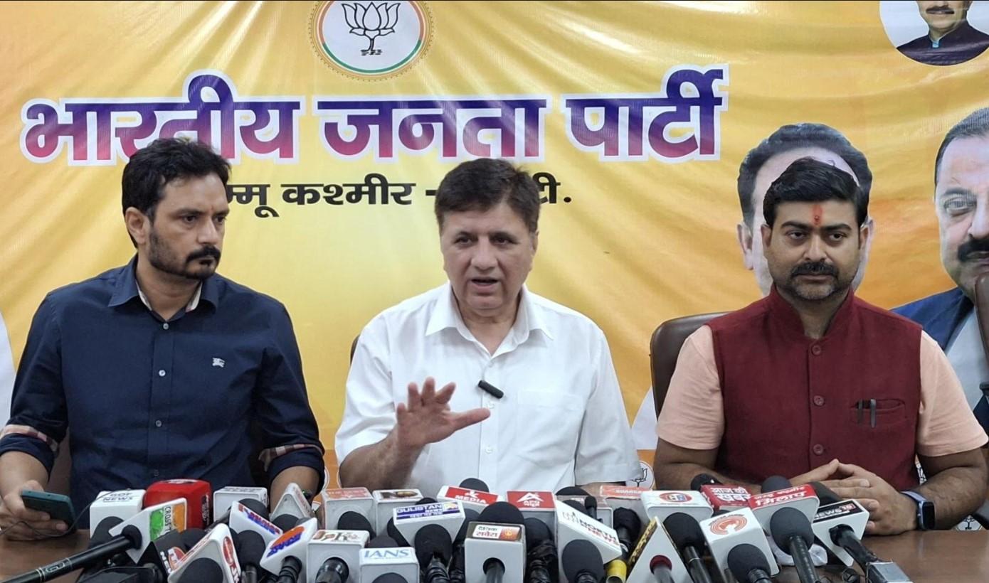 J&K BJP slams CM Omar Abdullah for glorifying rioters, undermining law & order