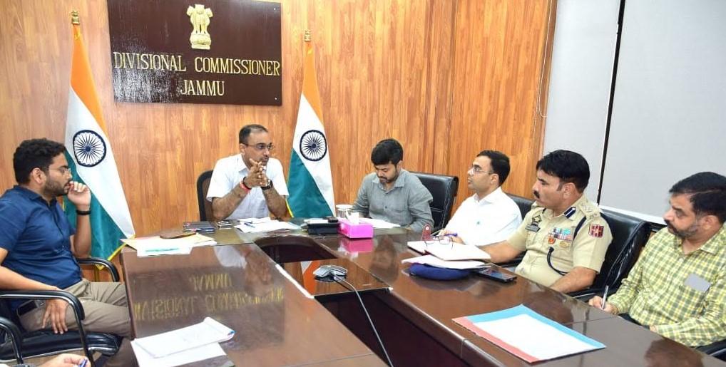 Div Com pitches for comprehensive, robust Traffic Management System in Jammu City