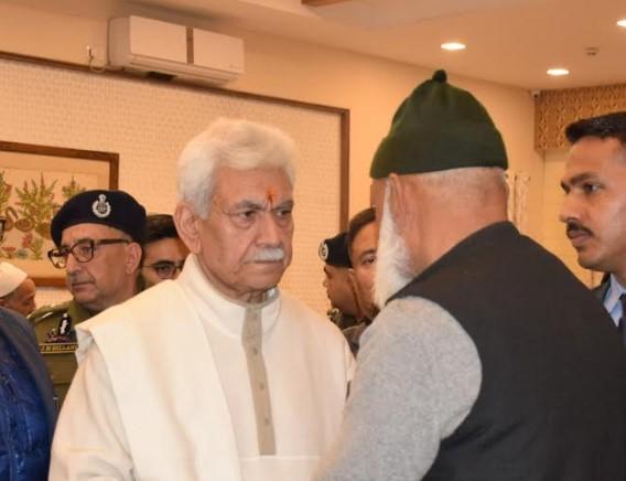 The entire nation stands shoulder to shoulder with the families of martyrs to ensure they live a life of comfort and dignity: LG Sinha