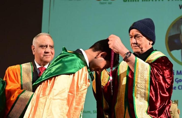 Lieutenant Governor addresses 11th Convocation Ceremony of Shri Mata Vaishno Devi University