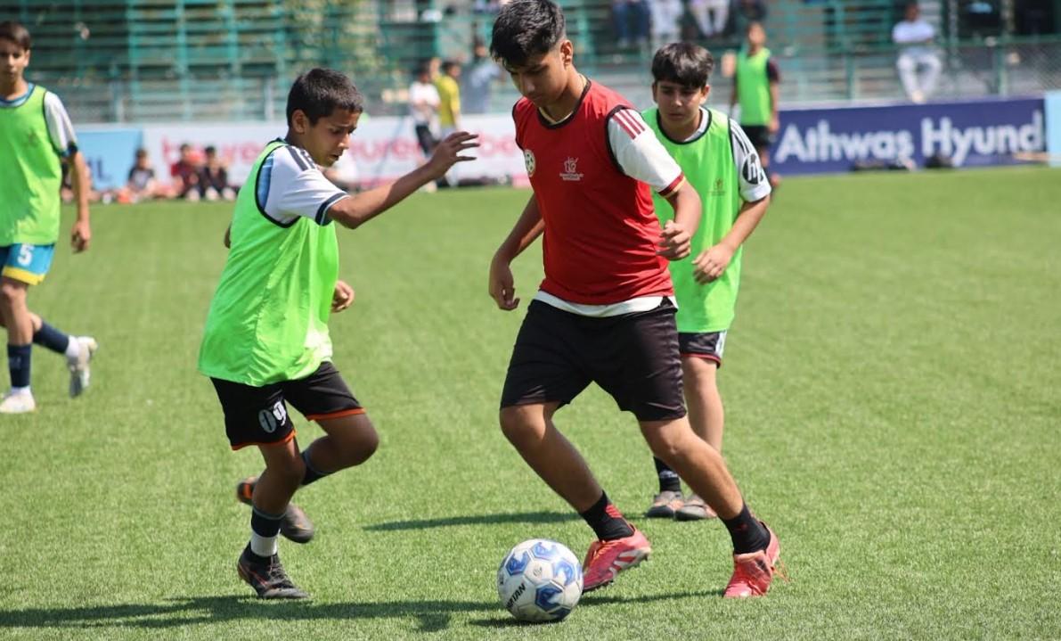 JKSC conducts UT-level trials for Sub-Junior Boys Football at the TRC Synthetic Football Turf