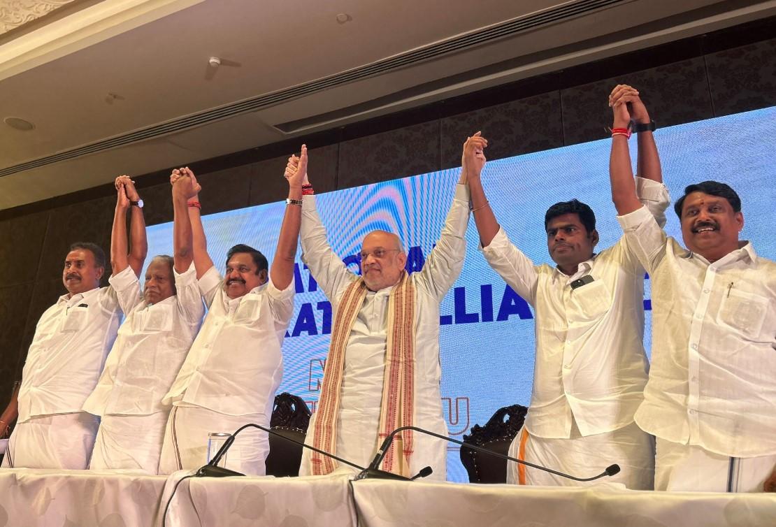 Amit Shah announces AIADMK-BJP alliance for 2026 Tamil Nadu elections, says EPS to be the face