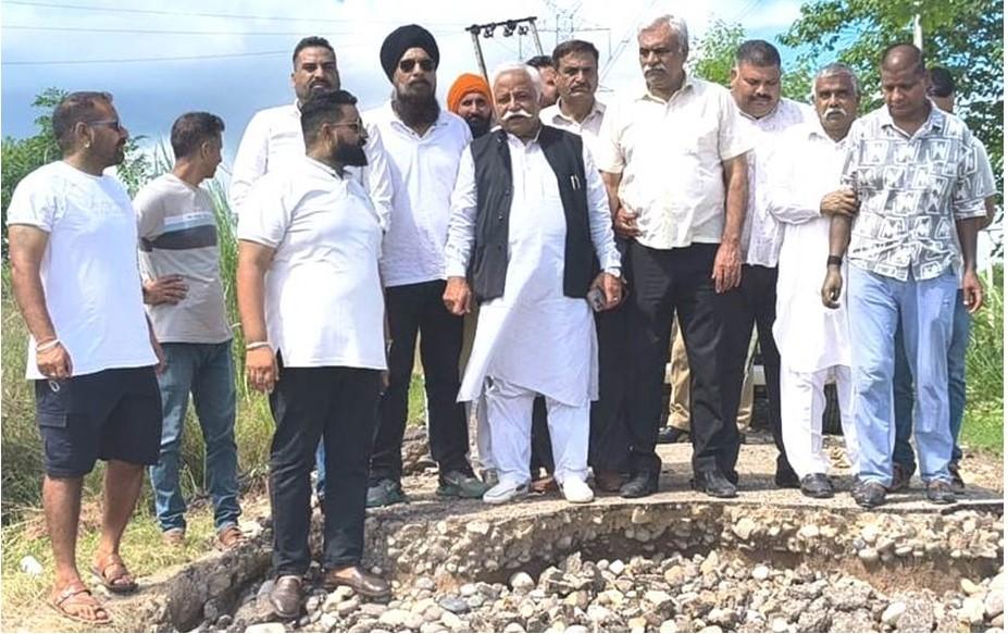 Sadhotra calls for urgent flood mitigation, comprehensive relief measures