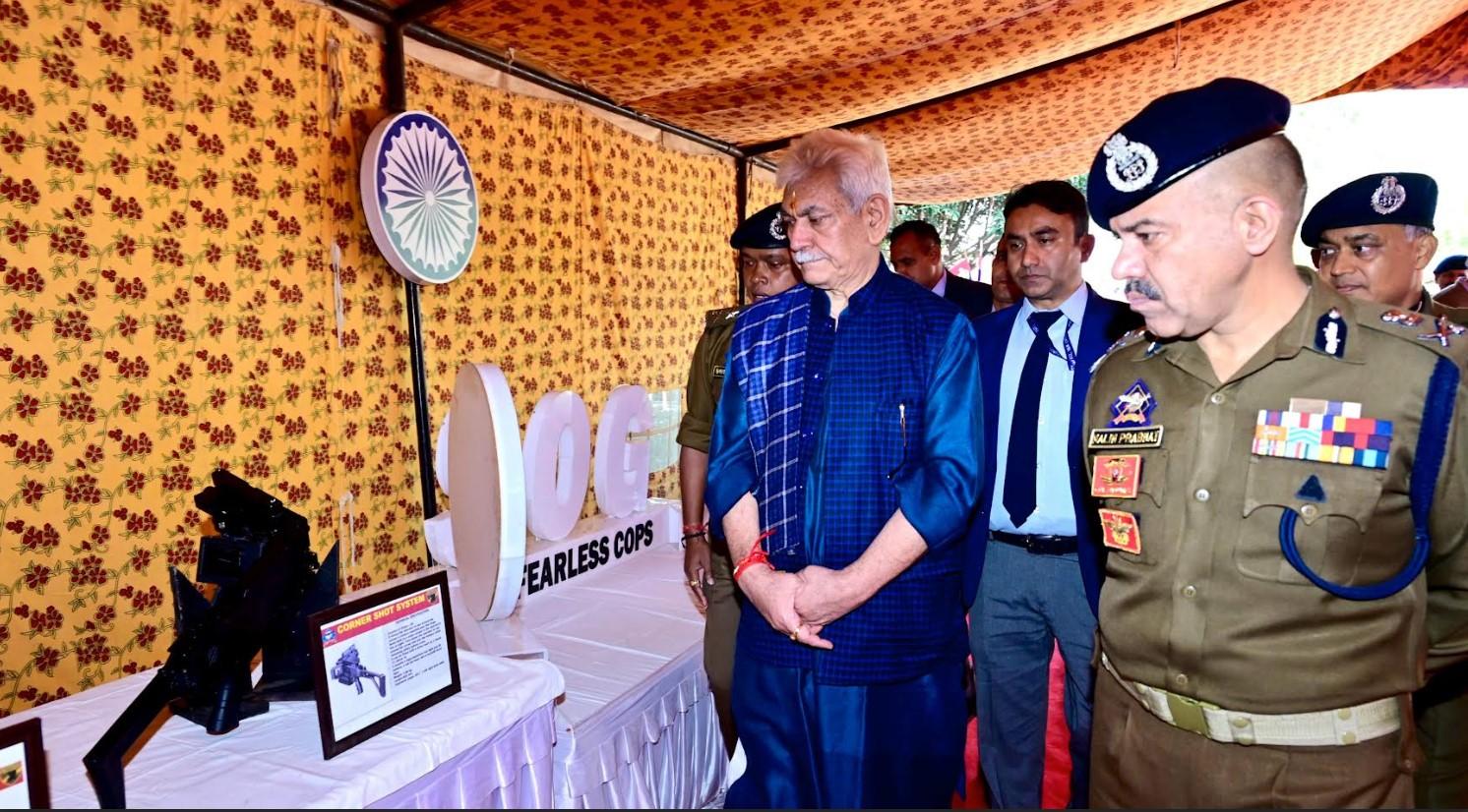Lieutenant Governor visits JKP’s Commando Training Centre at Sunjwan, Jammu