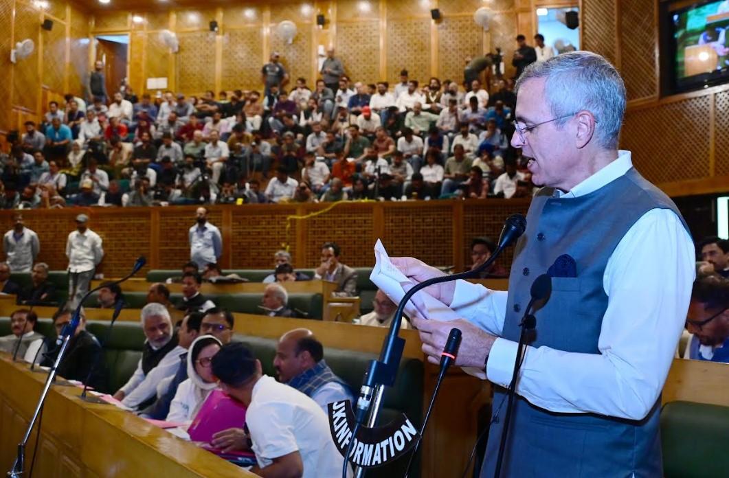 CM Omar Abdullah introduces J&K Goods and Services Tax Amendment Bill, 2026