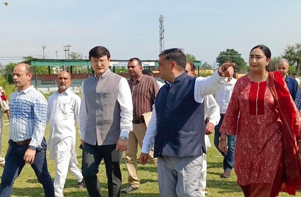 DC Jammu reviews arrangements for Jhiri Mela at Baba Jitto Shrine