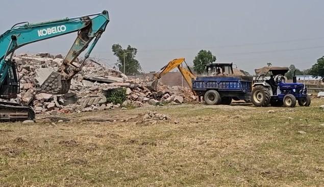 Drug peddler's house demolished in Jammu