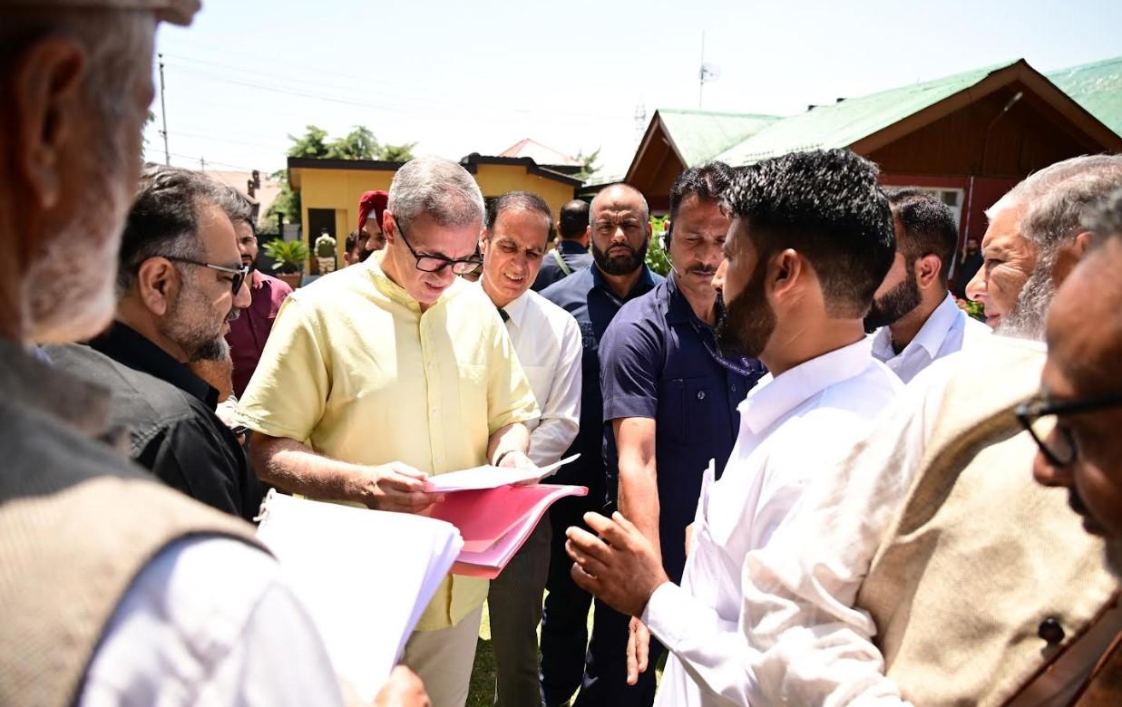 People first, always: CM Omar Abdullah reiterates commitment to resolving public grievances