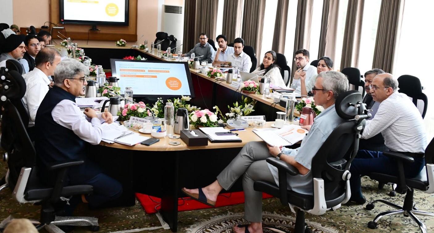 CM Omar Abdullah chairs SKICC & JKTDC Board Meetings