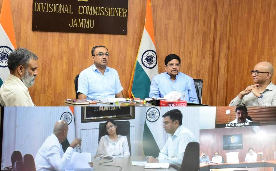 Div Com Jammu reviews Forest Lands demarcation, sets two months’ deadline