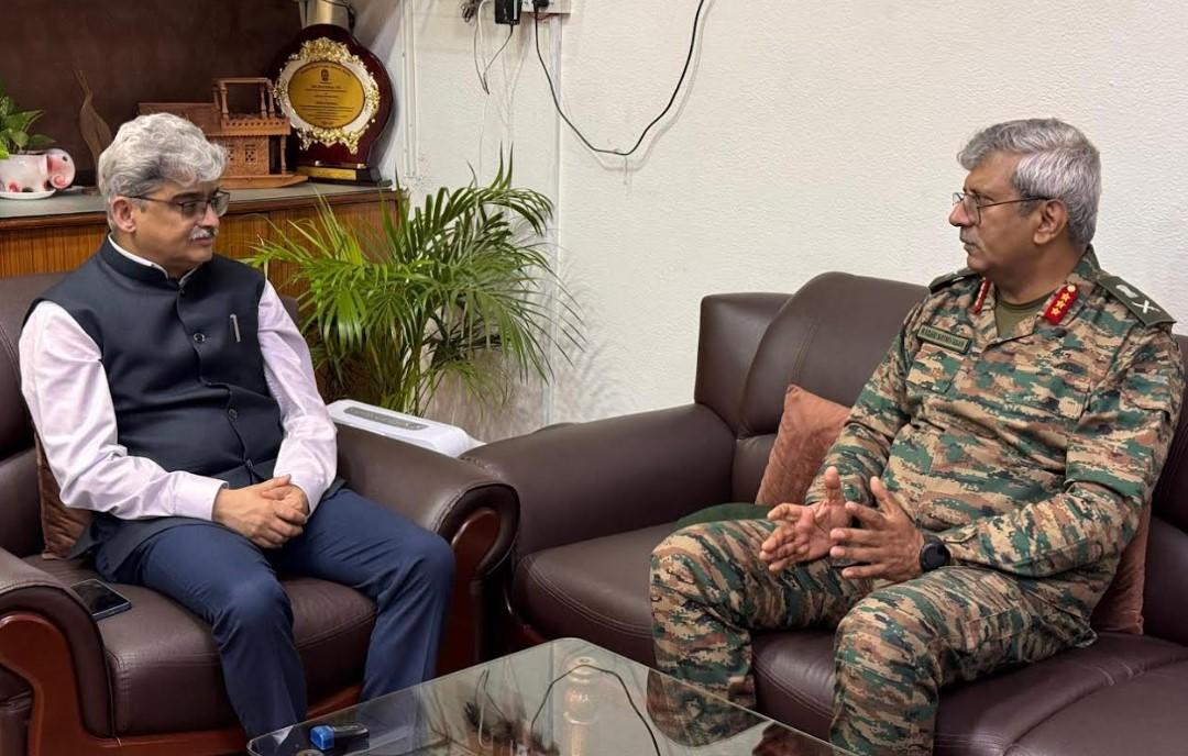 BRO Chief discusses post-flood scenario with Chief Secy