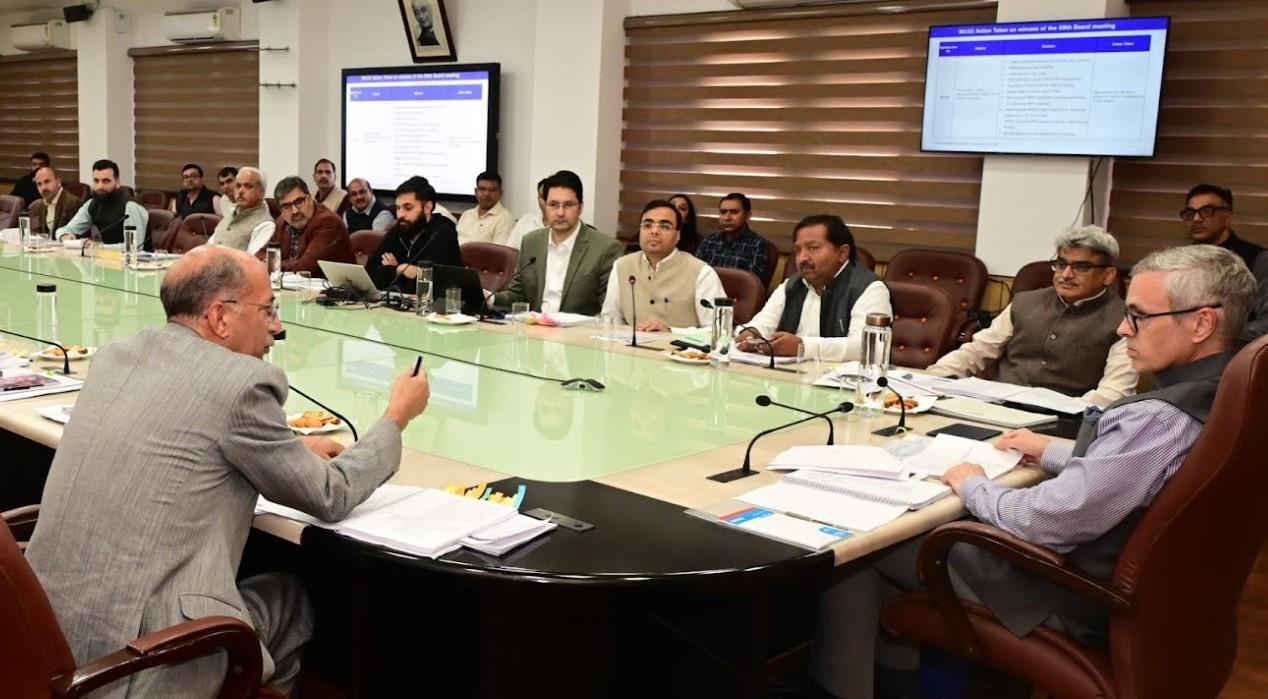 Chief Minister Omar Abdullah chairs 90th Board meeting of JDA
