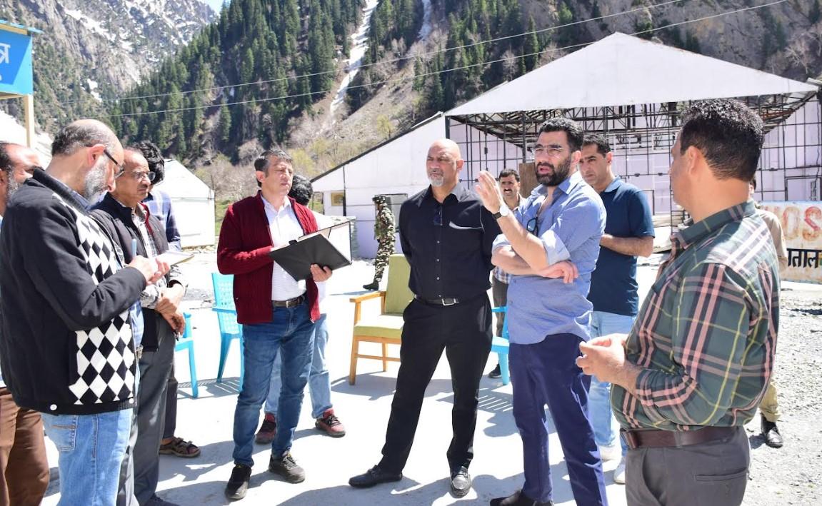 Secretary Health visits Baltal, assesses Medical Preparedness for Shri Amarnath Ji Yatra 2025