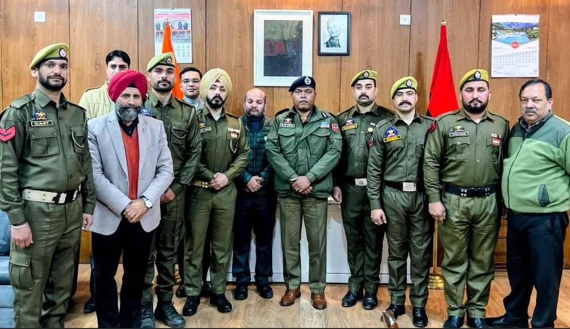 Piping Ceremony held at Zonal Police Headquarters -Jammu