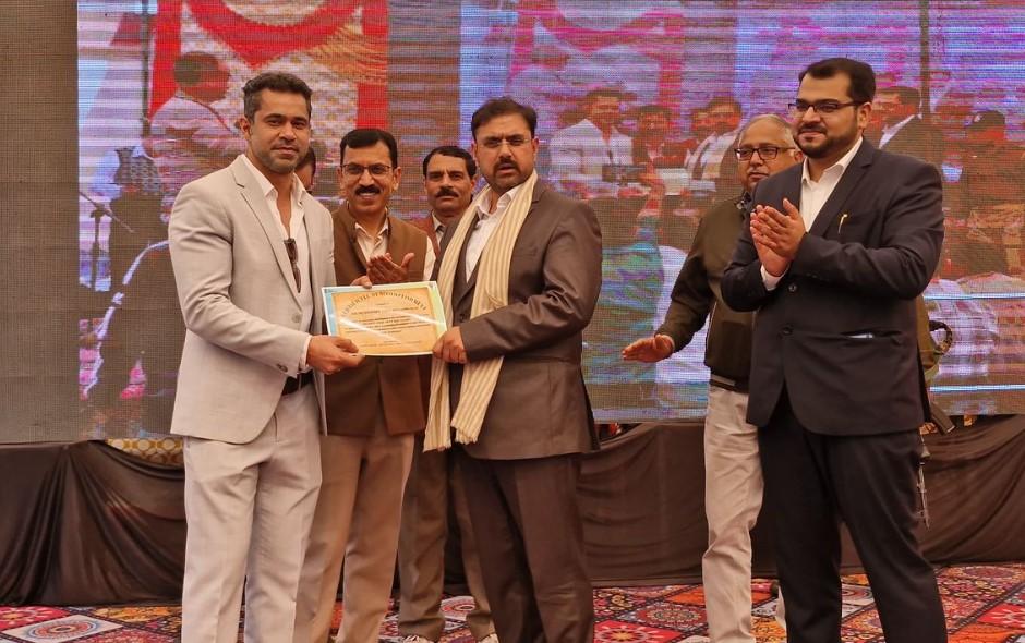 Cabinet Minister Satish Sharma delivers keynote lecture at Mega Awareness camp for PM Surya Ghar Yojana organized by JPDCL