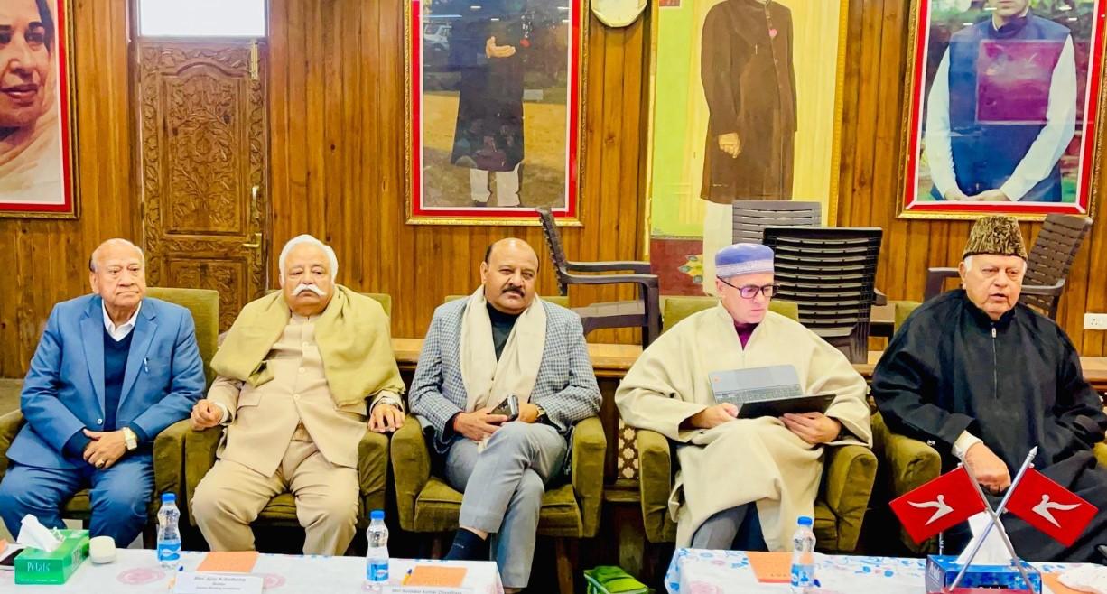 Will continue to fight for restoration of J-K special status statehood NC working committee