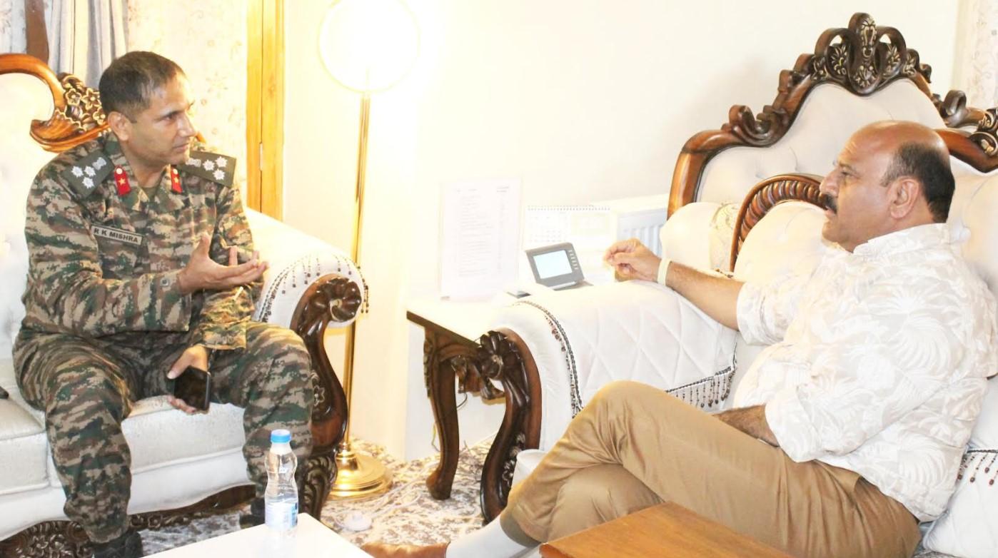 BRO CE calls on Dy CM; discusses road infra in Jammu province