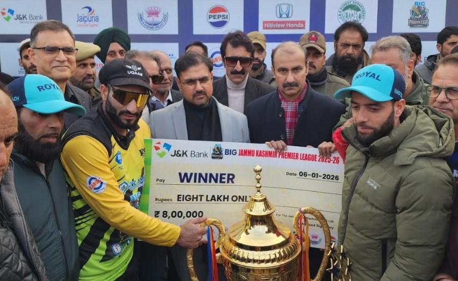 Satish Sharma applauds BIG JKPL for promoting youth, sports in J&K