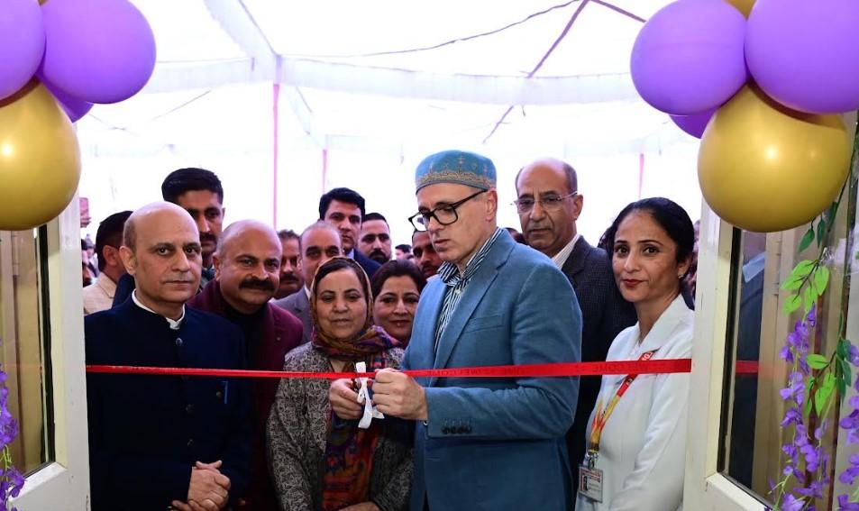 CM Omar Abdullah inaugurates maternity block at SMGS Hospital in Jammu