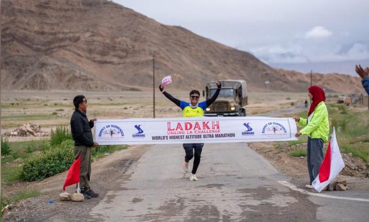 Indian Army officer tops world's highest ultra marathon, makes nation proud