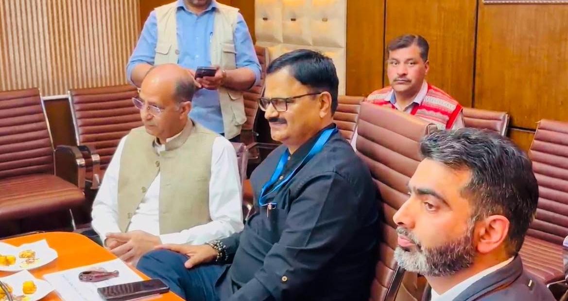 Jal Shakti Minister reviews Water Supply Schemes in Kashmir