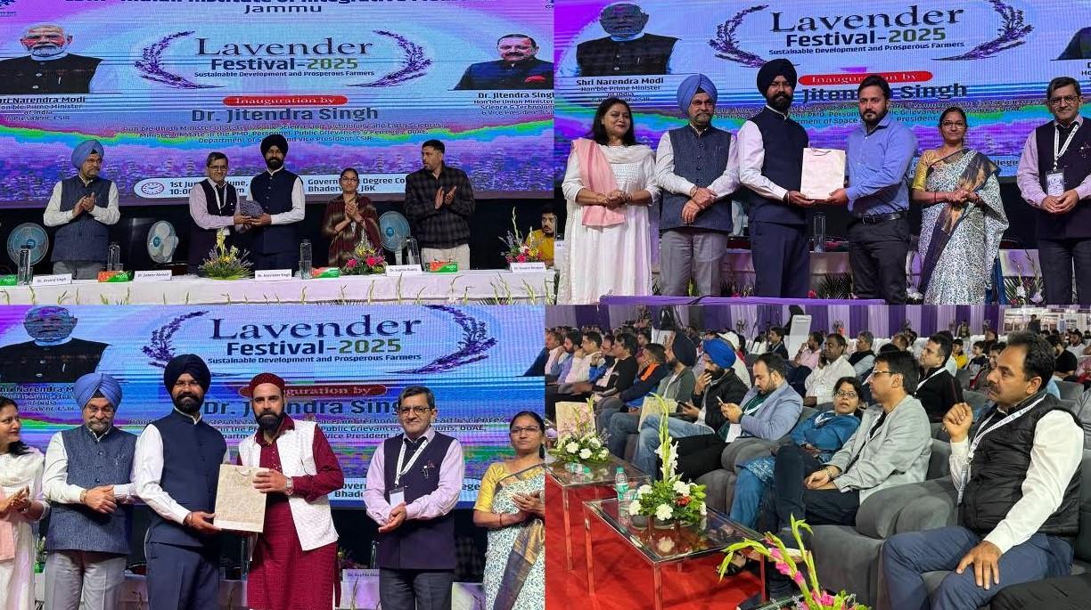 2-day Lavender Festival ends amid grand culmination ceremony at Bhaderwah