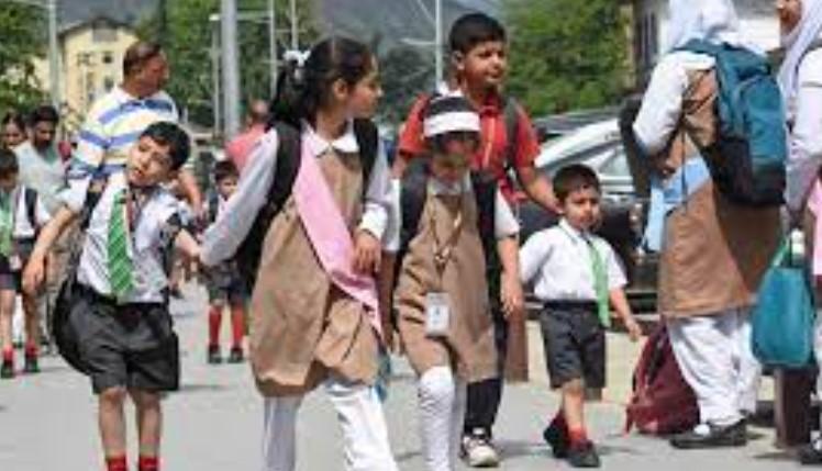 Schools in Kashmir reopen after Summer Break