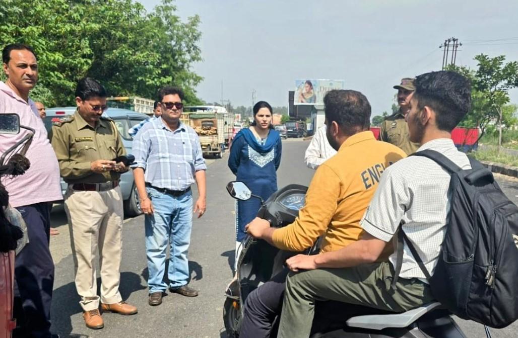 District Administration conducts joint MVA enforcement drives in Jammu