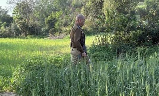 J&K DGP Nalin Prabhat leads from the front during combing operation in Kathua