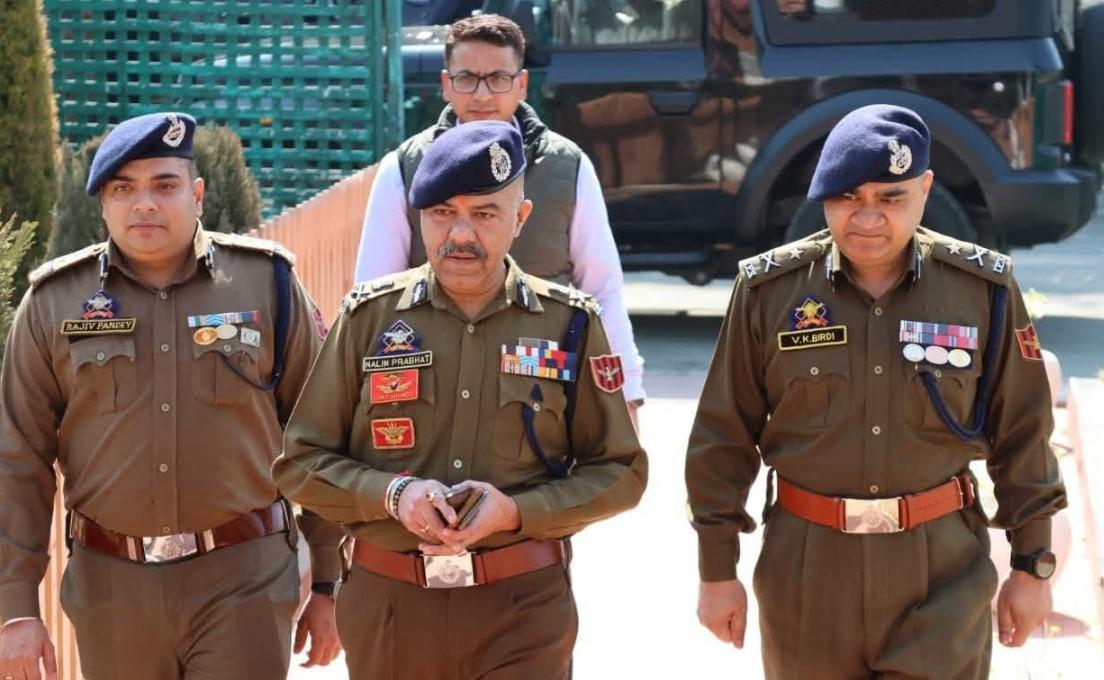 DGP Nalin Prabhat cracks down on Terror ecosystem in Budgam, orders aggressive intelligence-driven operations