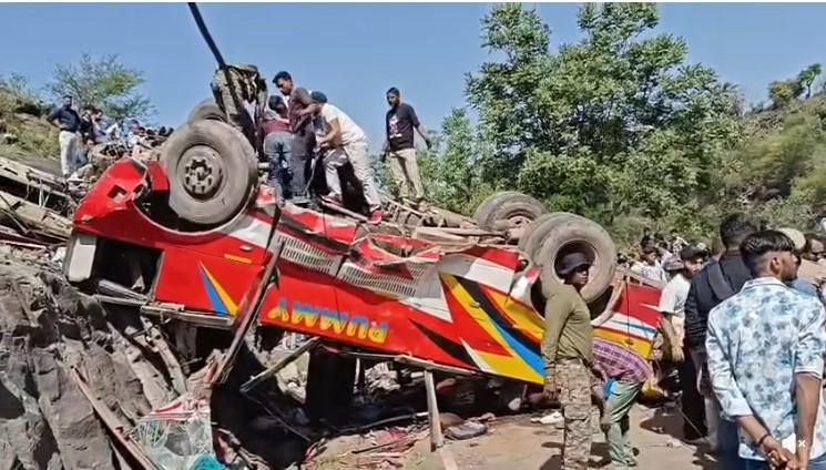 12 killed, several injured as bus falls into gorge in J-K's Udhampur