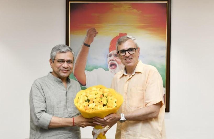 CM Omar Abdullah meets Railway Minister Ashwini Vaishnaw, seeks enhanced rail connectivity for J&K