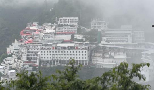 Vaishno Devi Yatra suspended temporarily as IMD warns of heavy rain in Jammu and Kashmir