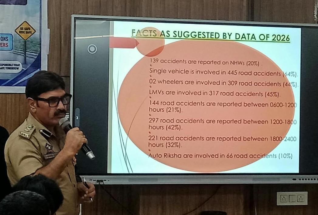 Traffic Police Rural Jammu’s 2-Week special drive concludes, 8675 violators booked