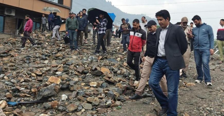 DC leads Rescue & Relief operations after devastating Rains, Flash Floods in Ramban