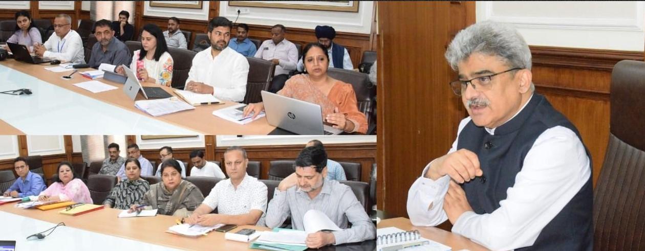CS reviews flagship urban development schemes across J&K