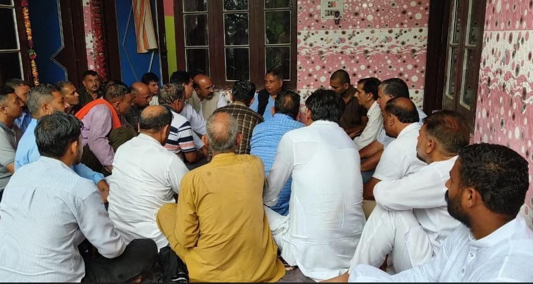 Sat Sharma, Mohan Lal visit families of Kishtwar cloudburst victims in Jammu