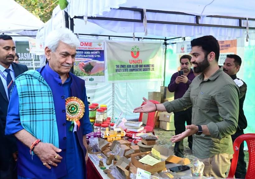 Lieutenant Governor attends 'Krishak Mela' at R.S Pura Campus of SKUAST, Jammu
