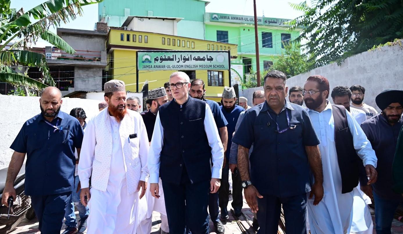 CM Omar Abdullah visits Poonch, assures support to victims of cross-border shelling