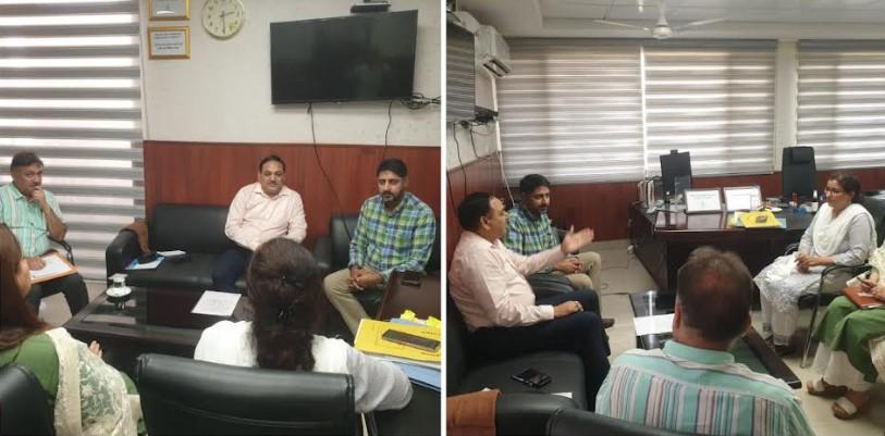 Secretary School Education Department holds introductory-cum-review meeting at Jammu